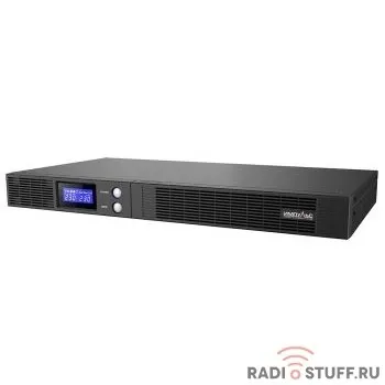 Импульс ИБП СЛИМ 750 {~ 230В, 750ВА/450Вт, LCD, RS-232, USB, SNMPSlot, EPO, 6В/9Ач*2, IEC-C13x4} {SL75101}