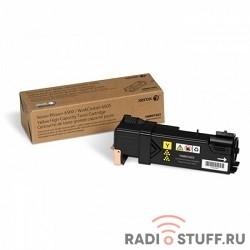 XEROX 106R01603  Тонер XEROX Phaser 6500/WC 6505 желтый (2,5K)