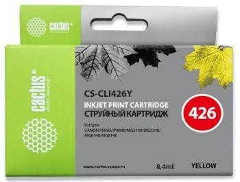 Картридж YELLOW 8.4ML CS-CLI426Y CACTUS