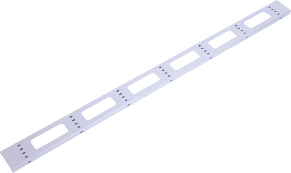 Вертикальный кабельный органайзер для стойки внешний с окнами, ширина 95мм 38U