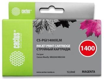 Картридж MAGENTA 12ML CS-PGI1400XLM CACTUS