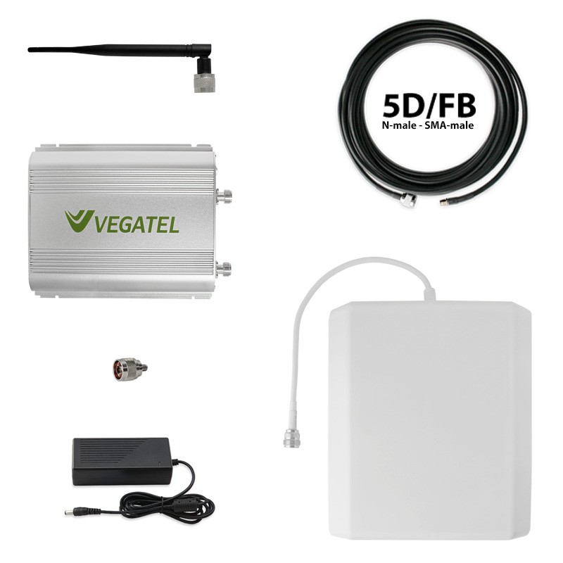 VEGATEL VT-1800/3G-kit усилитель сотовой связи и мобильного 3G интернета