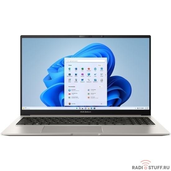 ASUS Zenbook 15 UM3504DA-MA251 [90NB1163-M009F0] Basalt Grey 15.6" {OLED Ryzen 7 7735U/16384Mb/1024PCISSDGb/AMD Radeon/DOS + алюм корп; +чехол; +USB-RJ45}