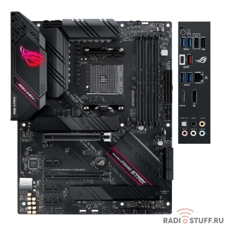 Материнская плата Asus ROG STRIX B550-F GAMING RTL {Soc-AM4 AMD B550 4xDDR4 ATX AC`97 8ch(7.1) 2.5Gg RAID+HDMI+DP}