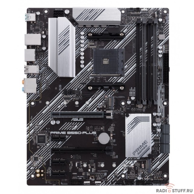 Asus PRIME B550-PLUS AM4 ATX 4xDDR4 2xPCIEx16 3xPCIEx1 HDMI DP GLAN RTL{10} (782340)